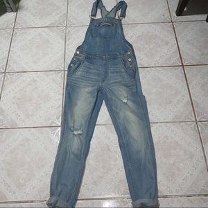 Denim Overalls